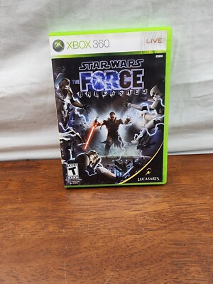 Star Wars: The Force Unleashed- CIB!  (Microsoft Xbox 360, 2008)