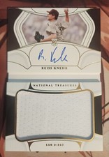 2022 Panini National Treasures /99 Reiss Knehr RSJMB-RK Patch Auto San Diego 