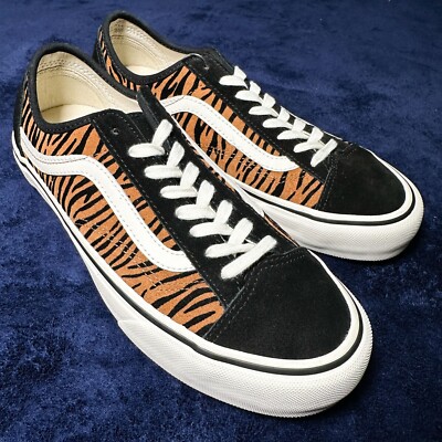 VANS Unisex Sneakers Womens Mens Multi Animal 36 Decon