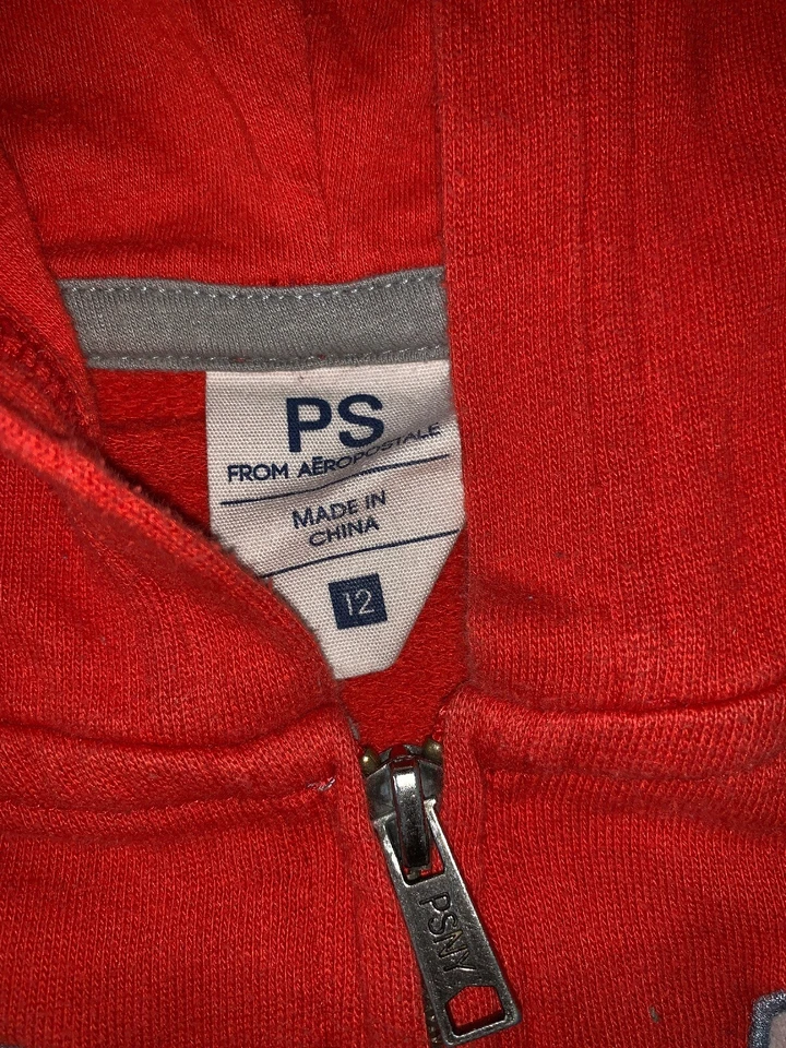 Preowned- PS By Aeropostale Zip Front Hoodie Boys (Size 12) - Image 3 of 4