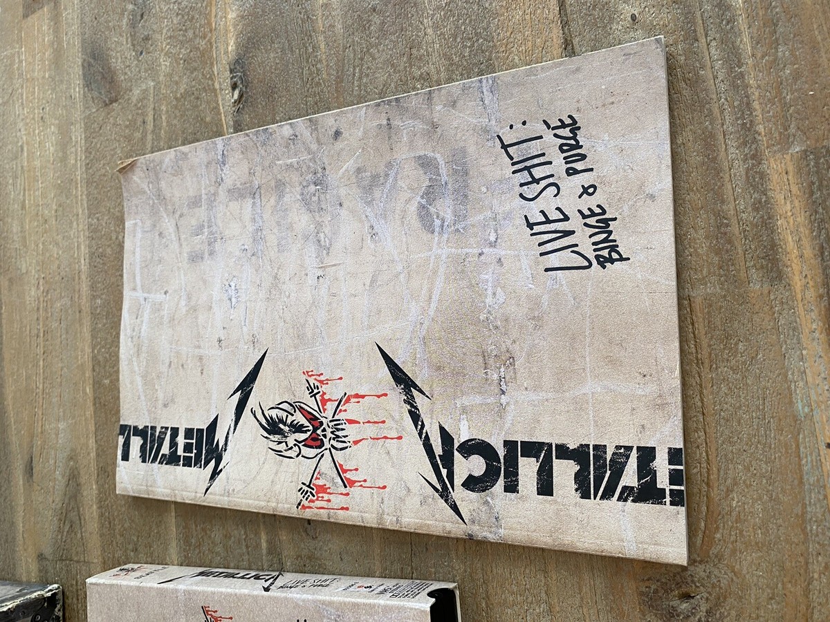 Live Shit: Binge & Purge [Box] by Metallica (CD, Nov-1993, 3 Discs