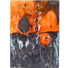 ALBERTO BURRI BOOKPLATE PRINT ABSTRACT EXPRESSIONIST Modern Art Polymaterialist