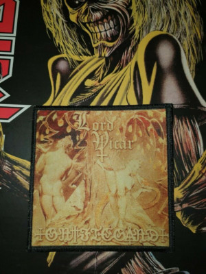 Lord Vicar Patch Doom Metal Count Raven Battle Jacket  xx