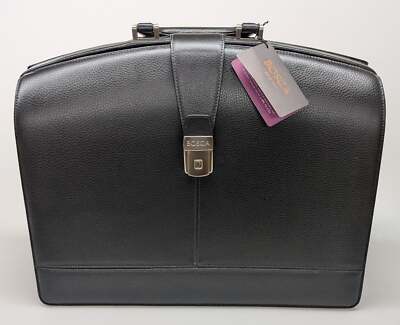 Bosca Tribeca Black Partners Briefcase #823-148