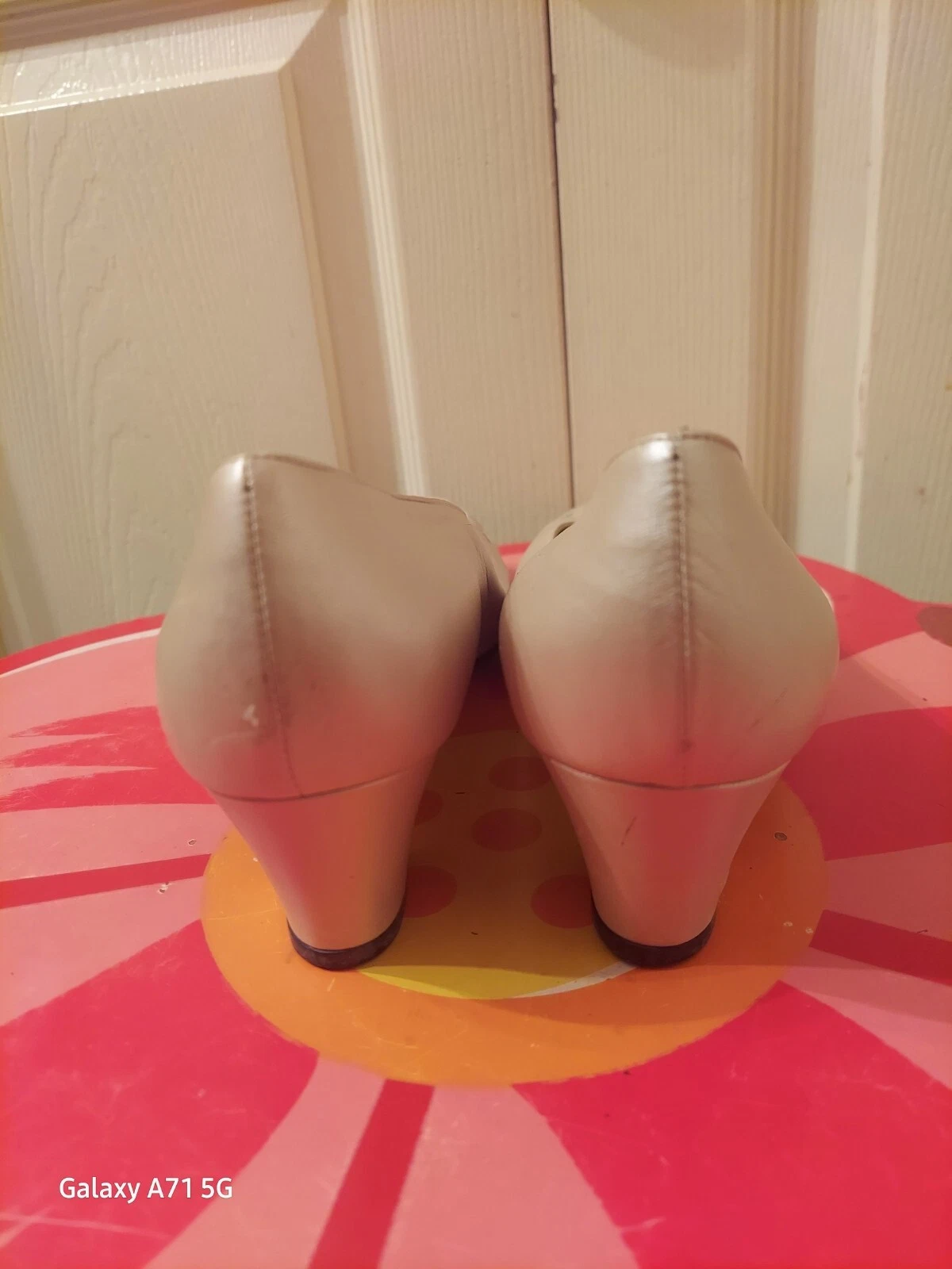 Bottega Veneta Scarpe Vintage Donna In Pelle Avorio. Italia. Cond. È molto buono.