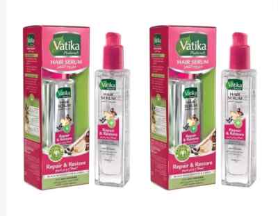2 Packungen Vatika Naturals Repair & Restore Haarserum 2 x 47 ml
