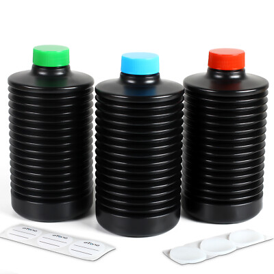 eTone Collapsible Storage Bottles For Darkroom Chemical Reagent Film Developing