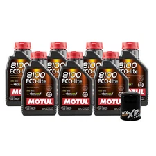 7L Motul 8100 ECO-LITE 0W20 Wix XP Filter Motor Oil Change Kit API SP-RC