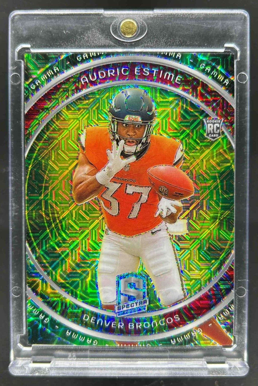 Audric Estime Panini Spectra Gamma #GAEE Meta