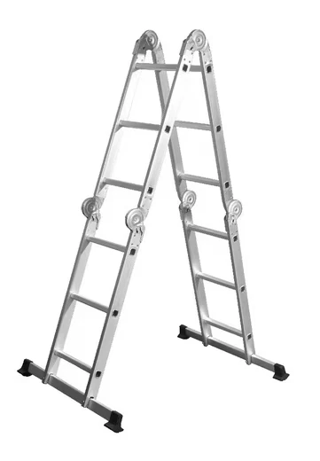 Multifunktionsleiter Leiter Mehrzweckleiter Vielzweckleiter 150kg Alu 3,4m Neu - Bild 3 von 4