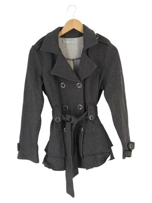 MAURICES Leichte Jacke Damen 36;S Grau Baumwolle Polyester Klassisch Elegant