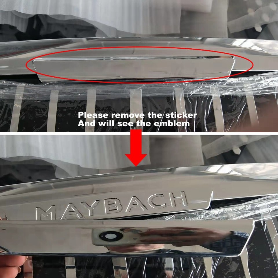 New Chrome S680 Maybach Grille With ACC For Mercedes Benz W222 S Class new-chrome-s680-maybach-grille-with-acc-for-mercedes-benz-w222-s-class