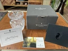 STUNNING Vintage WATERFORD ALANA Crystal Honey Pot Jam Jelly JAR Box included