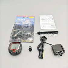 SPEEDOMETER Bike Bicycle Cycle Digital Odometer Computer KMH MPH Waterproof LCD
