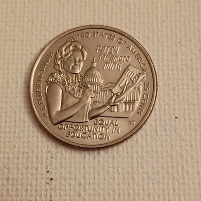 America the Beautiful Quarter 25C Equal Opportunity Education 2024 D Uncertified