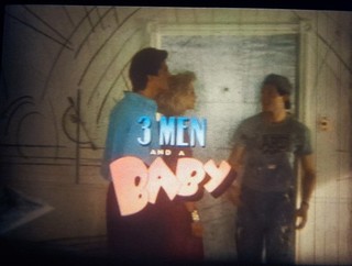 16mm FEATURE FILMS x2: 3 MEN & A BABY (1987) PATERNITY (1981)