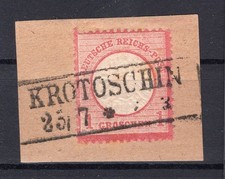Dr Chest Plate 19 Krotoschin Postmarked Luxury Letter Piece (EA0798