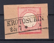 Dr Chest Plate 19 Krotoschin Postmarked Luxury Letter Piece (EA0798