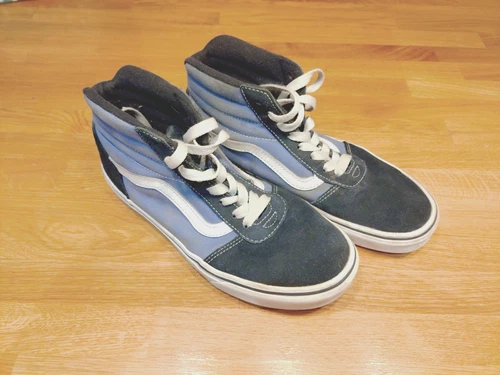 Vans Oldol Skoo Hig Toplia ta UK5 6 5