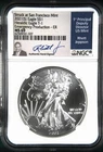 USA Silver $1 Heraldic Eagle T1 Emergency Issue SFO Mint 2021 MS69 NGC Certified