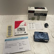 Canon Elph LT Advanced Photo System Point Shoot Film Camera Blue UNTESTED NEW