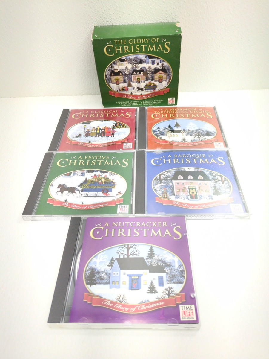 Time Life Music The Glory Of Christmas 5 Disc Collection Music CD