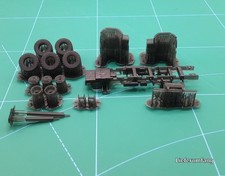 Zubehör 1:87 / Vorbild Fahrgestell MB 917AF  o.ä./Radstand 3090/ 3d-Resindruck