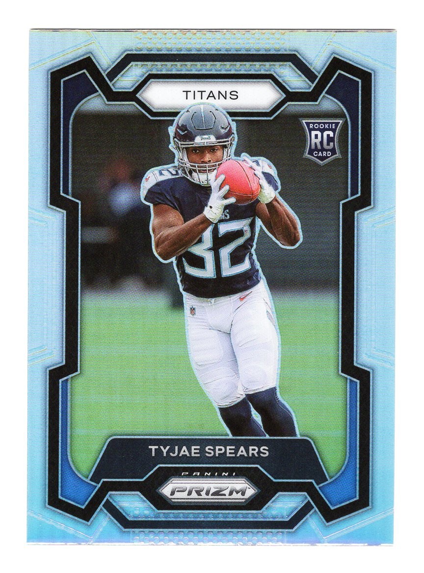 2023 Panini Prizm Tyjae Spears #396 Rookie Silver Prizm Tennessee Titans