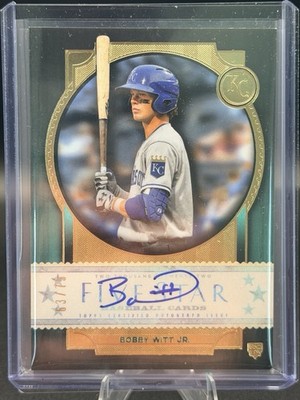 2022 Topps Five Star - Autographs Bobby Witt Jr. #FSA-BW Aqua /75 (AU, RC)