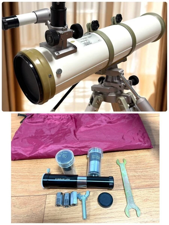 Vixen R100M Reflector + GP (Great Polaris) Equatorial Mount – Japan Used - Image 4 of 4