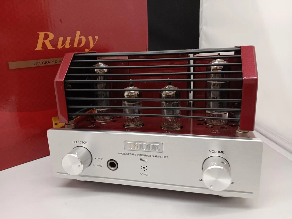 Triode Ruby 3W Pure Class A Integrated Amplifier Headphone 6.3mm Used - Image 2 of 4