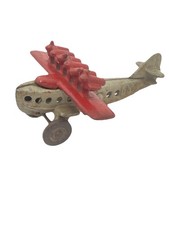 Vintage Hubley Cast Iron DO-X Seaplane 6 Engine Airplane 4 1/2  X 4  