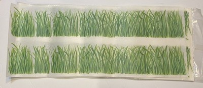 Tatouage Dry Rub Transfer Short Grass 4 sheets