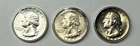 Choice Unc 1953 P+D+S Washington Quarter Gem BU Collection Lot Set