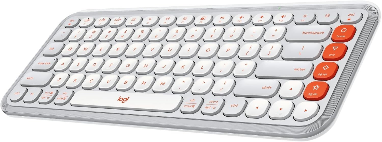 Logitech Pop Icon Keys 920-012935 Keyboard Wireless Programm