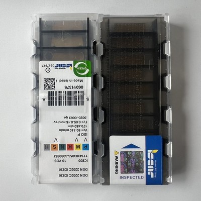 ISCAR / DGN2202C IC830 / Hartlegierungskarbid-Klingen 10 Stück