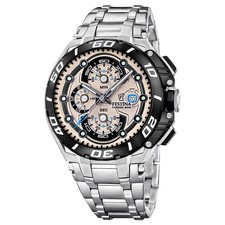 Festina F20754/2 Men's Chrono Bike Steel Bracelet Watch