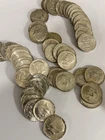 Kennedy Half Dollar 1965-1969, Circulated, 40% Silver. Lot Of 55 Coin