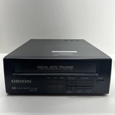 Orion VP0060 VCR VHS Video Cassete Player Digital Audio Tracking Tested- *READ