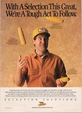 DEKALB 1992 Original Print Ad Corn Hybrids DK 689 DK 715 DK 743