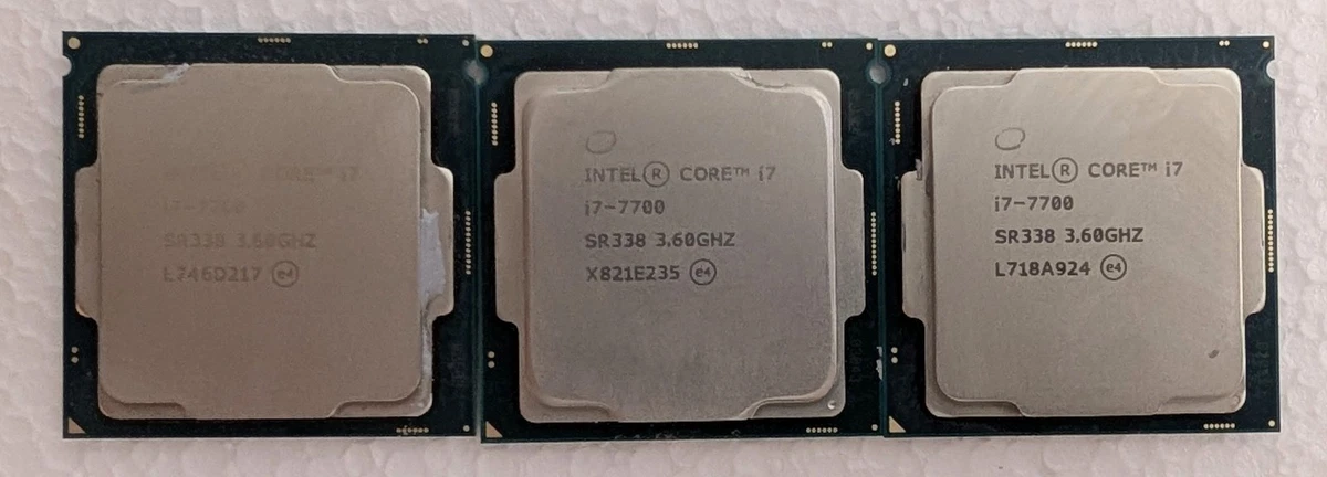 Intel Core i5-7400/i7-7700 CPUセット Intel Core i5-7400/i7-7700 CPUセット