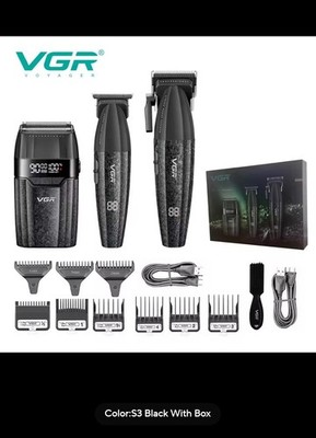 VGR V-640 S3 Professional Hair Clippers Cordless Hair Trimmer Shaver