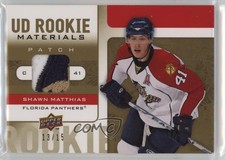 2008-09 Upper Deck UD Rookie Materials 13/15 Shawn Matthias #RM-SM Patch RC 11jd