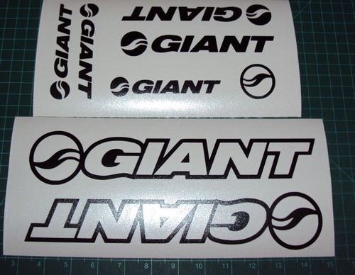 Giant Bike OUTLINE Decals Sticker Set MTB DH Bike Racing Glory Reign Trance  - Picture 1 of 5