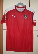 Austria 2016-2017 home football shirt jersey Puma size S