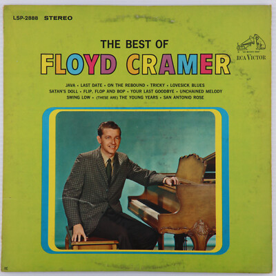 Floyd Cramer   The Best Of Floyd Cramer - 1964 Stereo LP Indianapolis LSP-2888