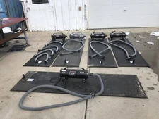 5 Industrial 7’x2’ Airsled Systems W/ Metro Air Force Mb-3 Blowers “Heavy Mover”