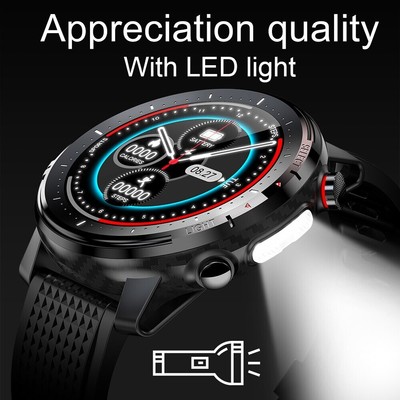 Reloj inteligente timewolf hombre IP68 Impermeable Deportivo inteligente  Android Reloj Intelige | eBay
