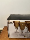 New Artland Amber Bubble Glass Goblet HANDMADE 14 oz each  (Set of 8) — photo 2