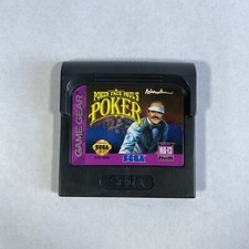Poker Face Paul's Poker Sega Game Gear Game  Case
